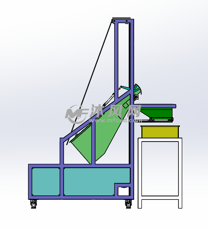 自动翻斗车机构