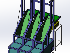 自动翻斗车机构
