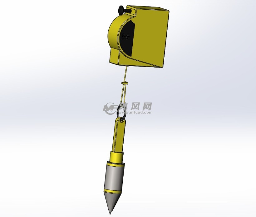 磁性线坠sw建模 - 机械设备图纸 - 沐风网