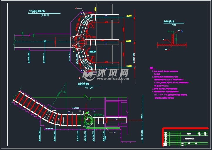 电站引水洞及引水钢管设计图 - 引调水工程图图纸 - 沐风网