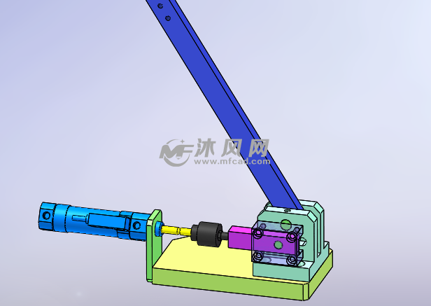 行程倍增的旋转运动机构连杆结构