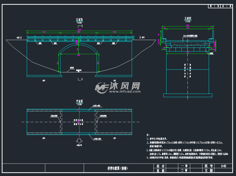 桥型布置图详细介绍图片