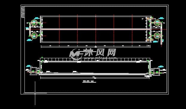 河北某污水处理厂1000立废水调节池图纸