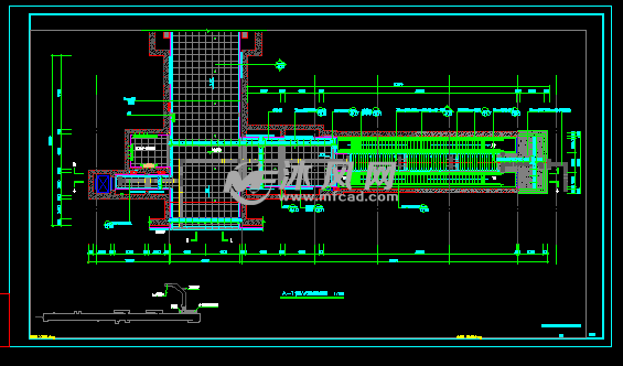 通道平面设计图纸