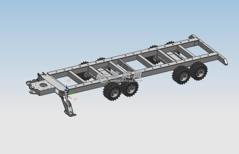 车辆运输牵引挂车