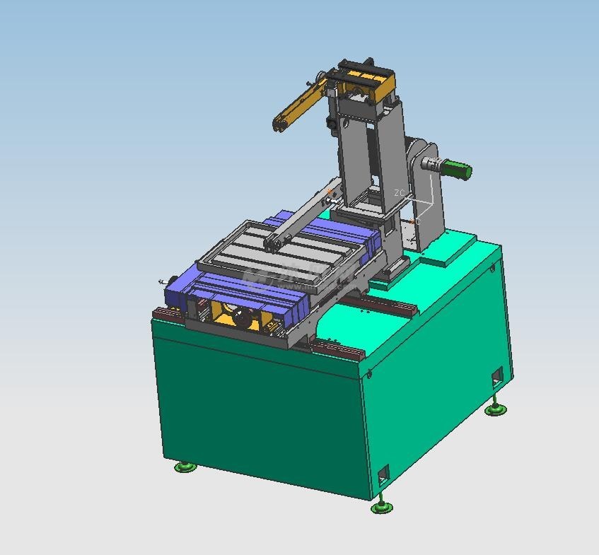 线切割机床模型