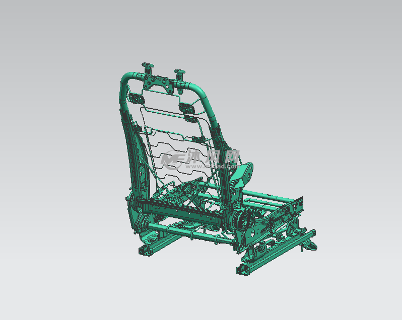 汽车手动座椅骨架