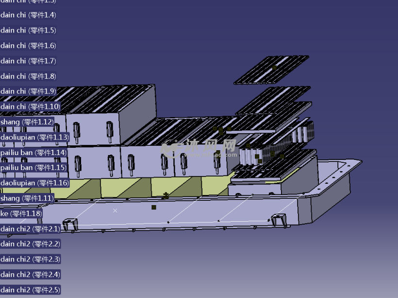 电池包模型设计图