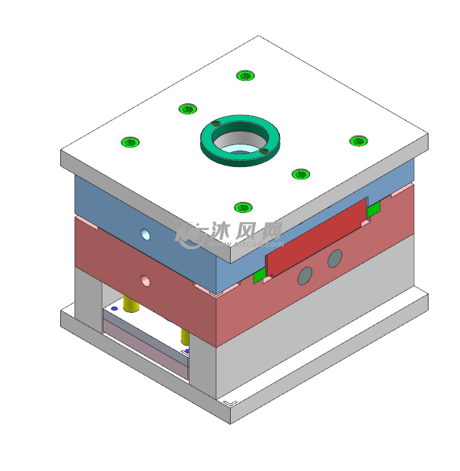 液晶电视卡扣模具设计