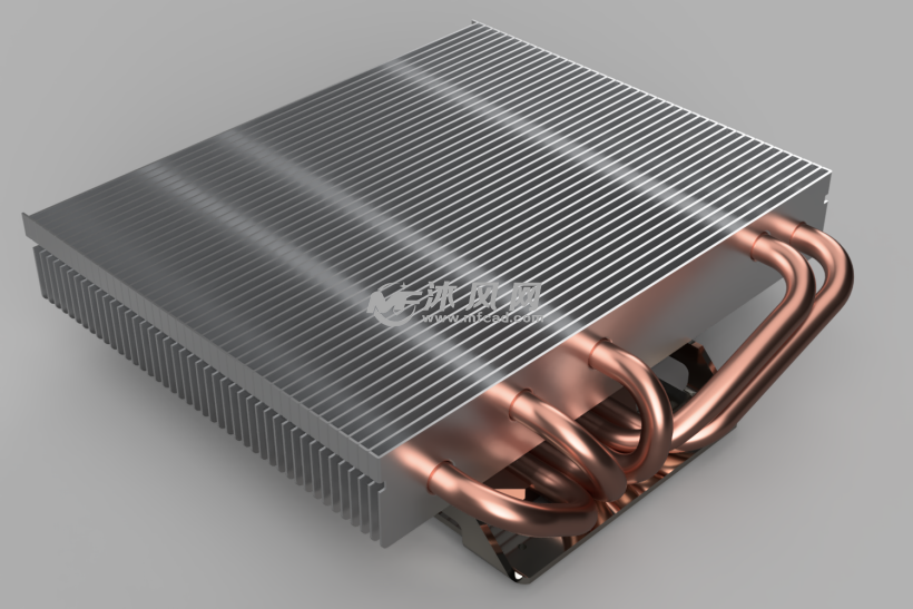 超扁平热管散热器