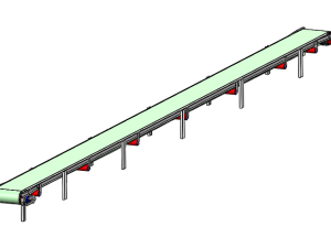履帶式傳送帶模型