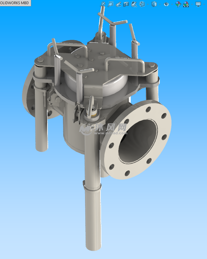 压力管电磁过滤器手动清洁dn150