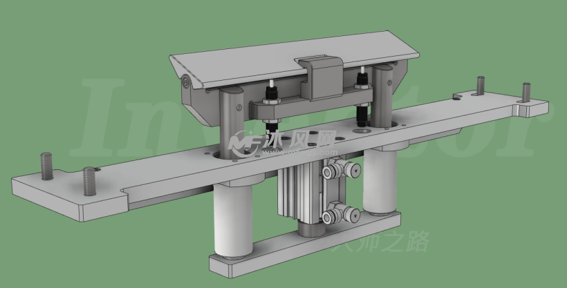 缓冲防撞阻挡机构机构