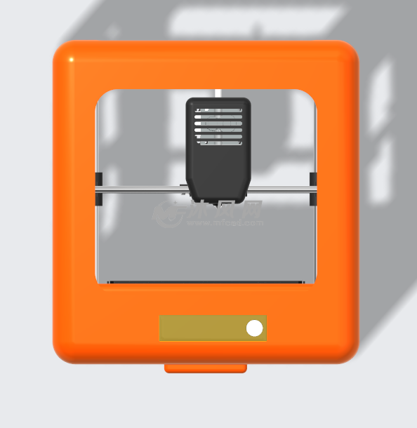 3d打印机上视图