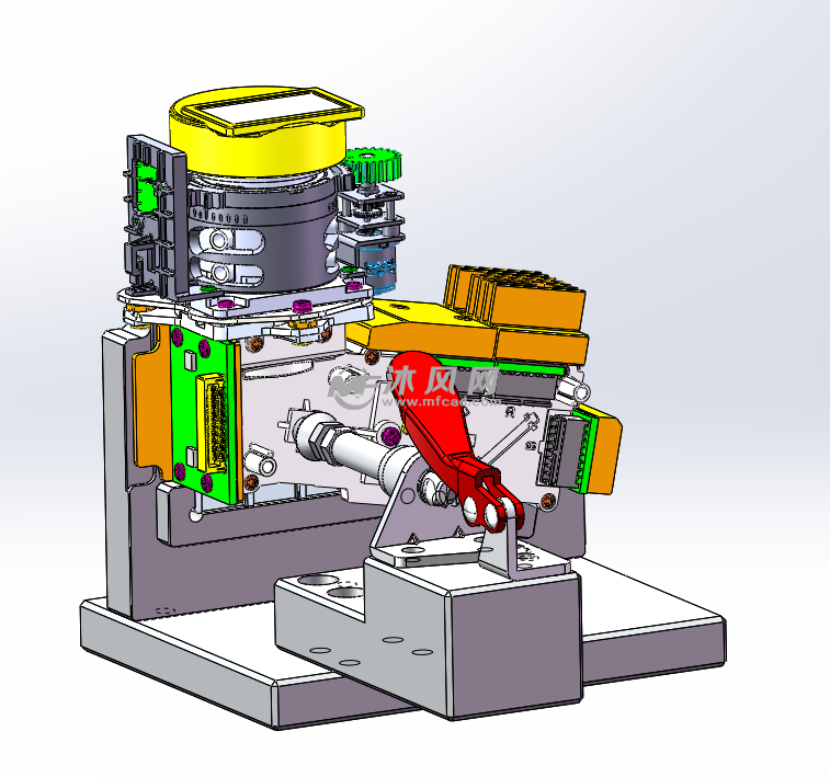 镜头组装治具含加工图纸