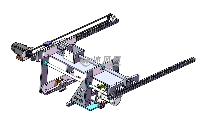 大型取料翻转机构
