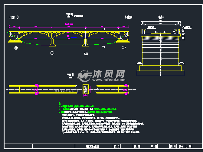 现状桥型布置图