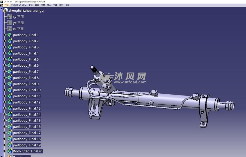 某合資車轉向器