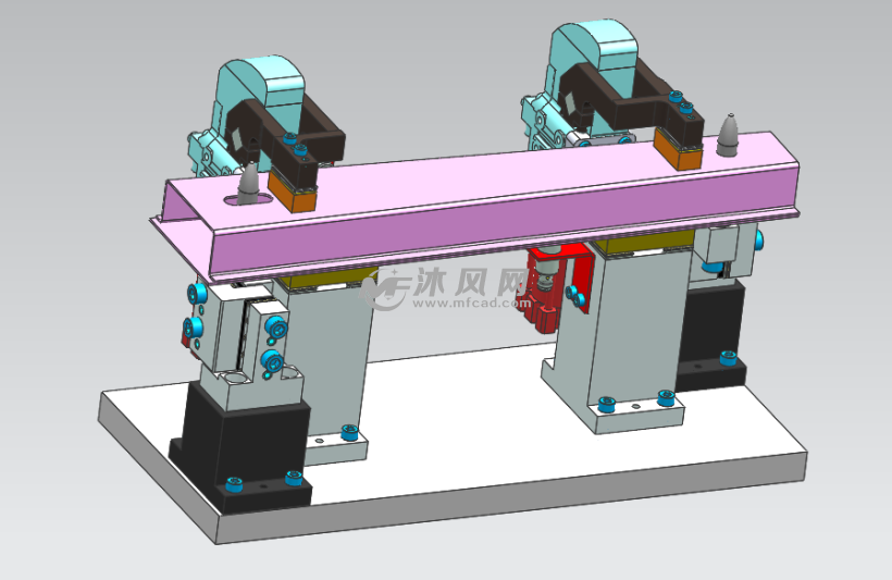 汽车钣金拼装夹具