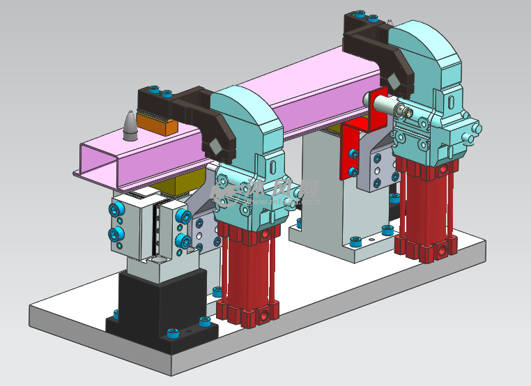 汽车钣金拼装夹具