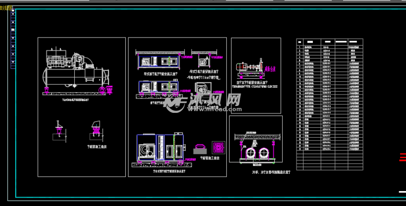 南京万达儿童主题乐园暖通图纸 - 商业综合建筑图纸 - 沐风网