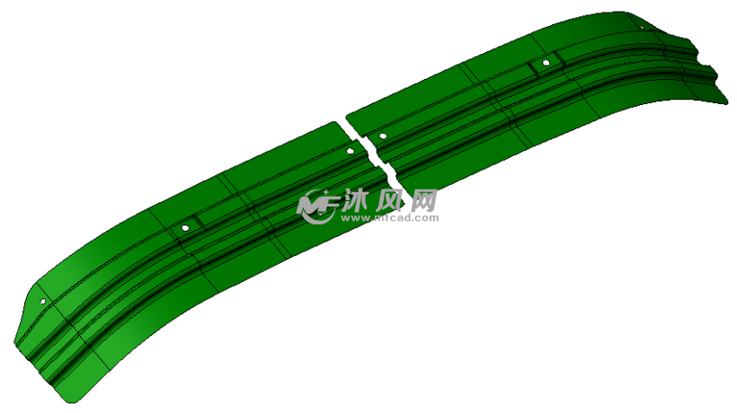 汽车地板左右加强梁的拉深模具设计