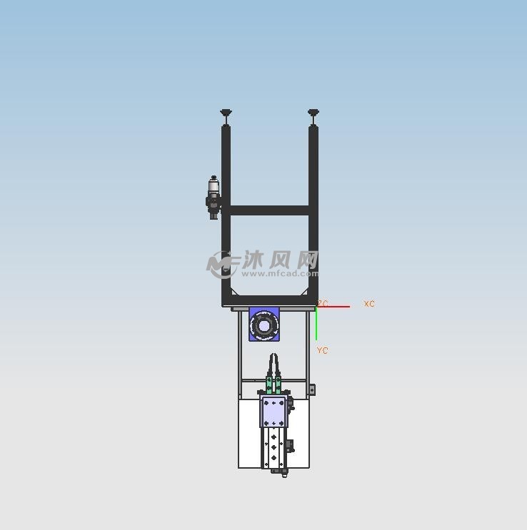 线圈电焊机 - 机械加工图纸 - 沐风网