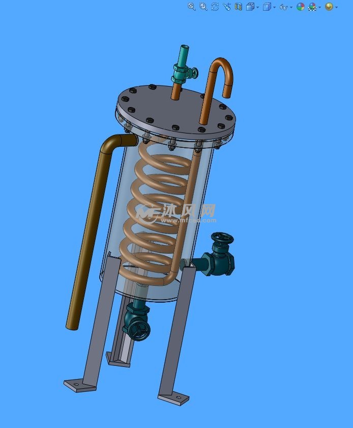 鍋爐用取樣冷卻器qlq0300