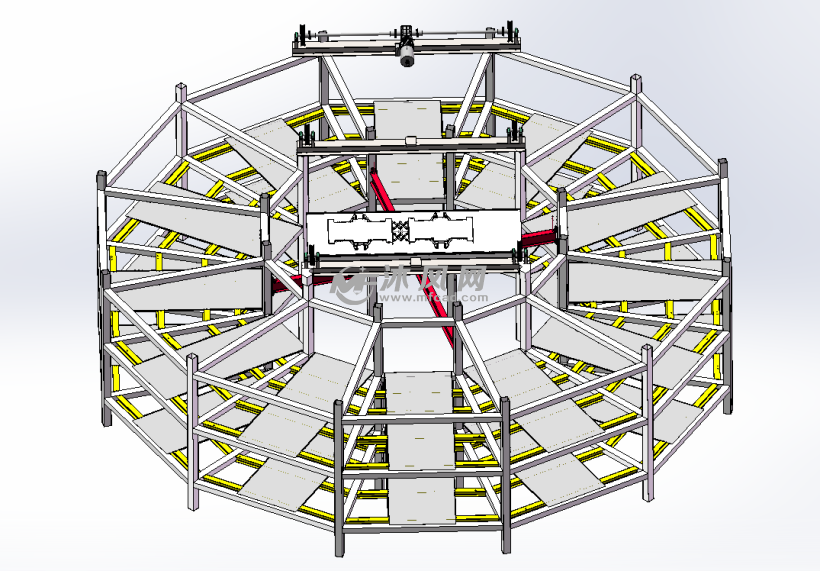 旋转式立体车库sw