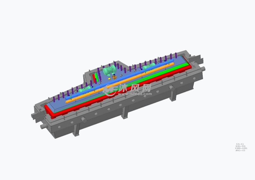 六机六流连铸中间包