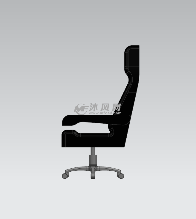 办公座椅侧面