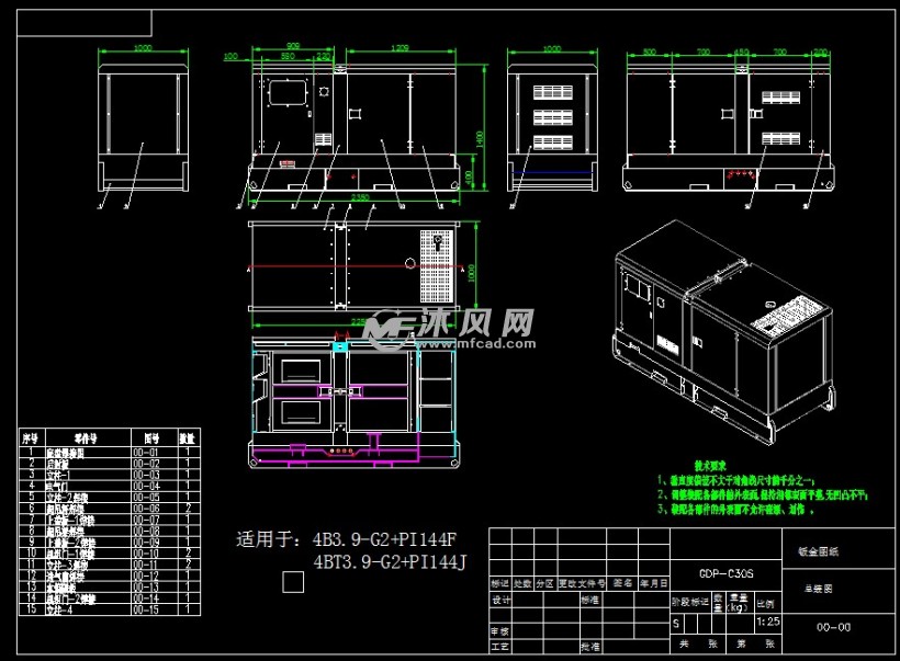 阿特拉斯款静音柴油发电机组