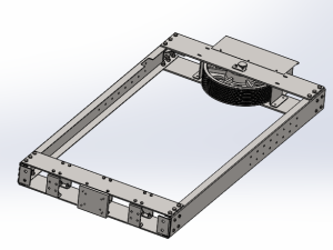 侧对重隔断式别墅钢带电梯