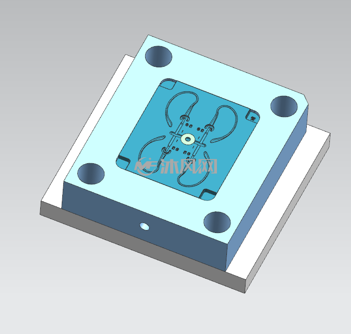 蓝牙耳机挂耳模具3d设计
