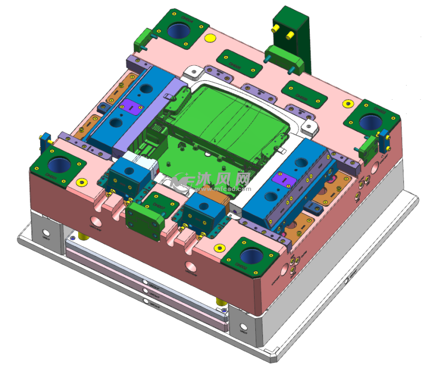 跑步机内部面板模具
