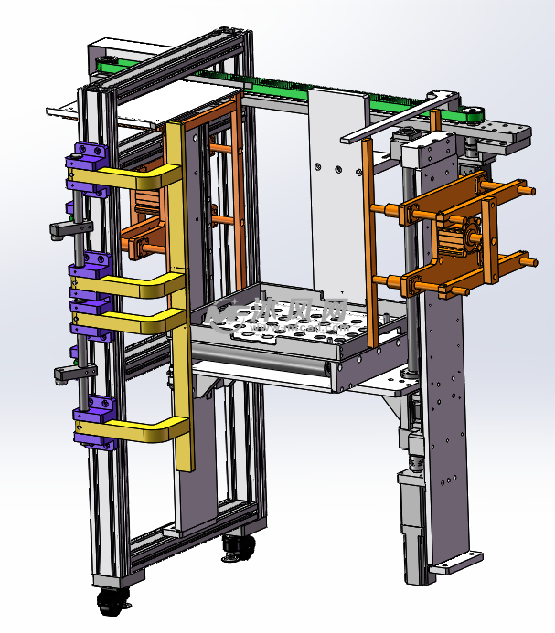 上料取料机构sw