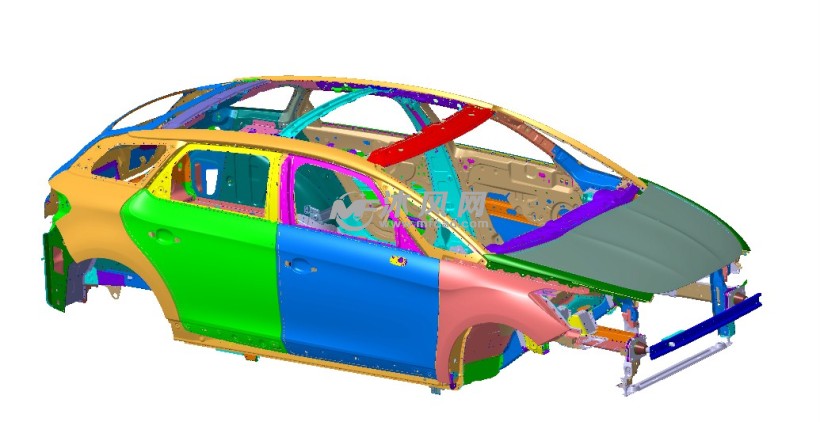 汽车 白车身系统