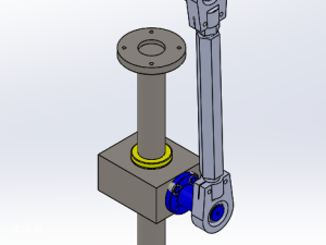偏心齿轮曲柄连杆机构