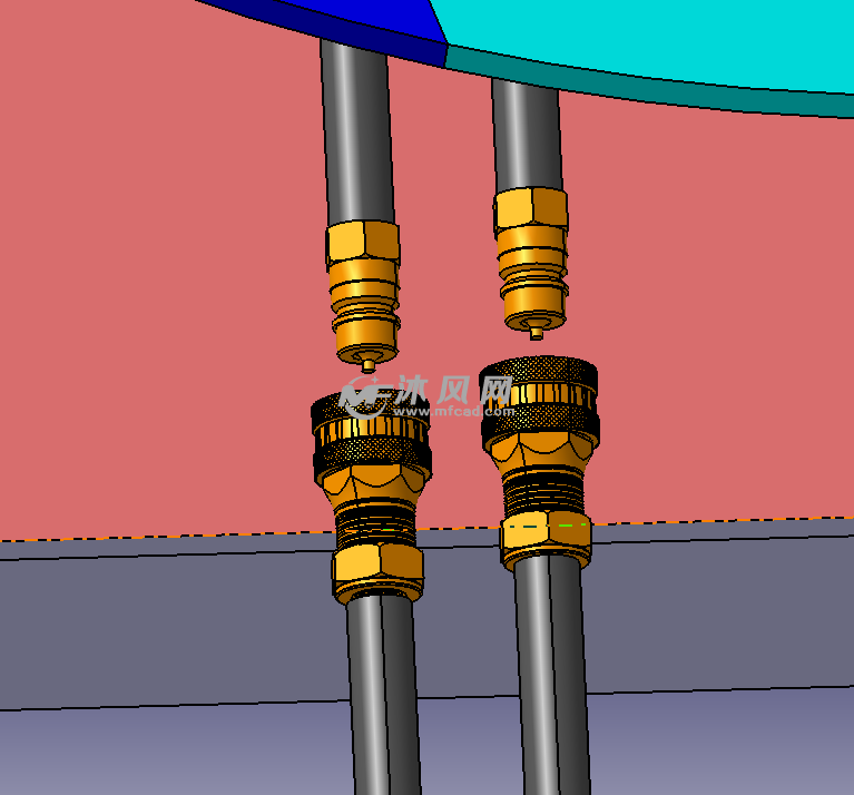 液压内撑孔整形工装
