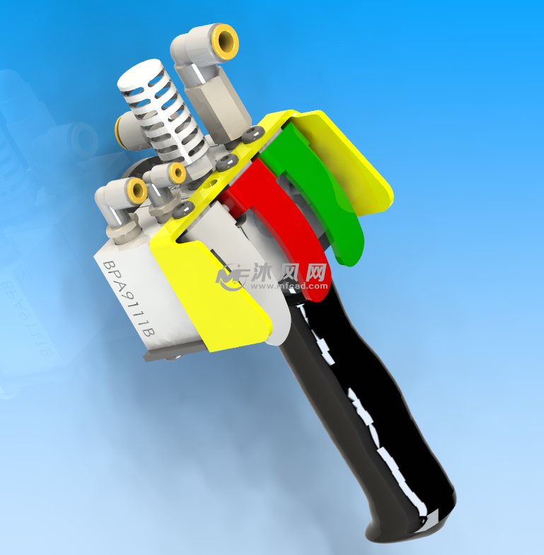 bpa系列气动葫芦控制手柄 13款