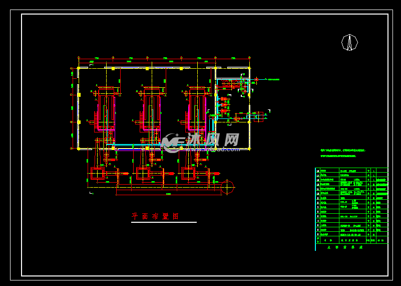 3台7mw燃煤热水锅炉房