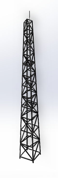 dn200 烟囱井字架图纸合集的封面图