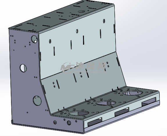 自制电器箱体 - 钣金图纸 - 沐风网