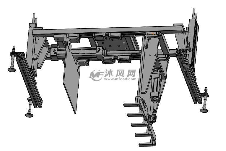 包装线堆垛码垛机械手搬运机构
