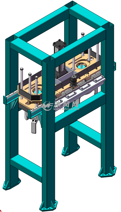 上下料机械手示意图