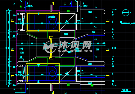 河流排澇站閘門施工圖