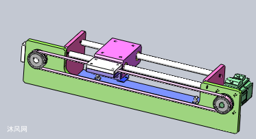 同步带式直线运动机构