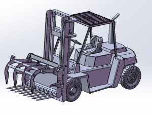 手動託運車叉車 - 工程機械/建築機械圖紙 - 沐風網