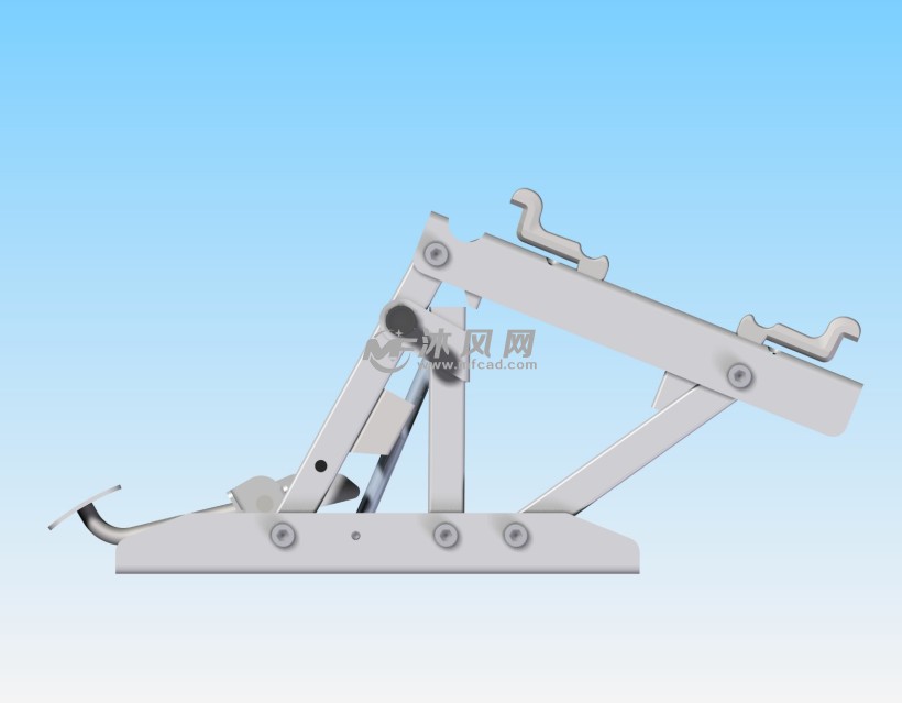 汽车座椅翻转机构