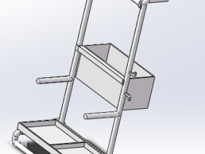 物品小拉车设计模型图